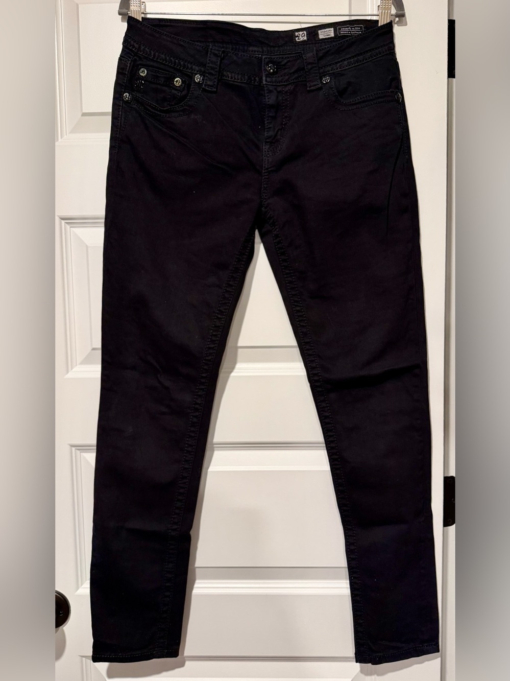 Miss Me Black Standard Skinny Jeans - Size 29